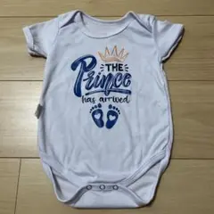 男の子 ロンパース THE Prince has arrived プリンス