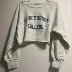 Crisp カットオフロゴショートスウェットのサムネイル