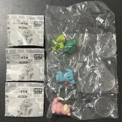 しっぽみてみて　フィギュア3 ポケモン　キモリ　ワニノコ　ヤドン　3個セット
