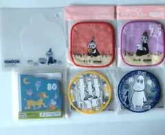 ムーミン コースター ミニまな板 メモ帳 リトルミイ ミムラ ニョロニョロ