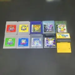 ゲームボーイソフト　ポケットモンスター　まとめ売り　動作確認済