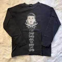 90s~00s old stussy ガールズプリントTシャツ