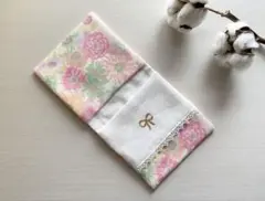 サニタリーポーチ サニタリーケース ダブルガーゼ ボタニカルフラワー