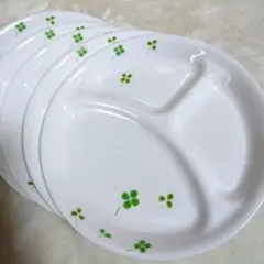CORELLE コレール ランチプレート 5枚セット クローバーのサムネイル