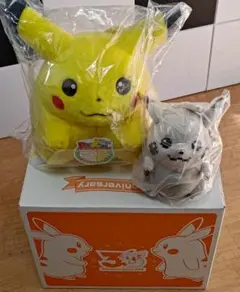2点セット ポケモン はじまりのピカチュウ＆おかえり！ピカチュウ ぬいぐるみ