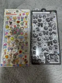 ボンボンドロップシール 黒 ジュエルプチドロップ 動物