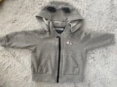 familiar フード付きトレーナー グレー