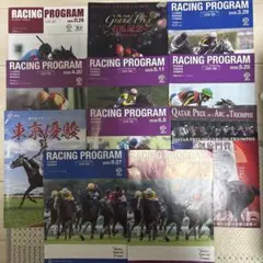 JRA 競馬 特別レーシングプログラム 年セット
