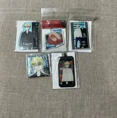 東京リベンジャーズ 松野千冬 東リべ キーホルダー 缶バッジ まとめ売り 未開封