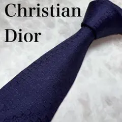 1918 クリスチャンディオール ネクタイ ロゴグラム トロッター オブリーク Christian Dior クリスチャンディオール ネクタイ トロッター