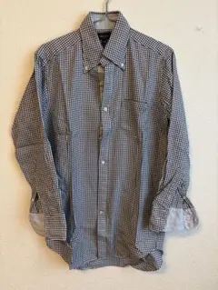 MALE & CO. ハウンドトゥース柄 シャツ Lサイズのサムネイル