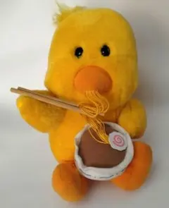 【レア・当時物】チキンラーメン ひよこちゃん ぬいぐるみ サンリオ ラーメン