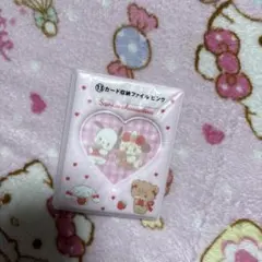 mikko サンリオ 当たりくじ ピンク カード収納ファイル