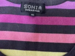SONIA SONIARYKIEL 半袖ストライプトップス 40のサムネイル