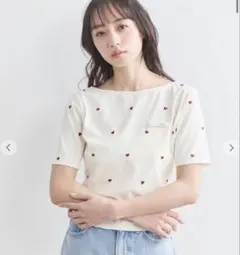 COCODEAL　エンブロイダリーロゴＴシャツのサムネイル