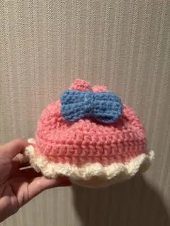 おぱんちゅうさぎ風　巾着袋　ハンドメイド