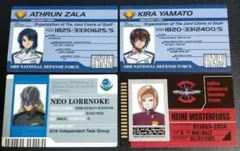 ガンダムSEED DESTINY IDカード4枚セット CD特典 非売品