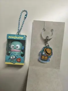 サンリオキャラクターズ　 チョコボックス　アクリルチャーム　ハンギョドン　2点