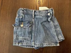 ZARA デニムスカートパンツ 12-18ヶ月