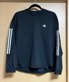 adidas 24/7 LS TEE ブラック Mサイズのサムネイル