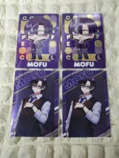 カラフルピーチ ウエハース2 もふ　4枚セット