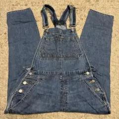 【数回着用】GAP デニムオーバーオール Sサイズ