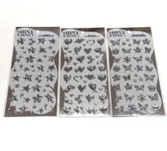 シャイニーメタルシール　ステッカー　マインドウェイブ　3種類　新品