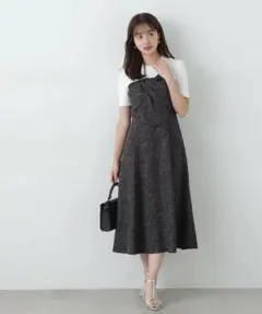 PROPORTIONBODYDRESSINGリボンディテールドッキングワンピース