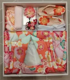 着物　七五三　3歳向け　フルセット