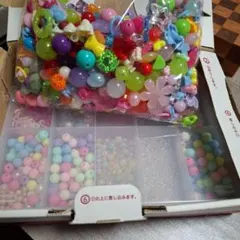 カラフルビーズセット 収納ケース付き