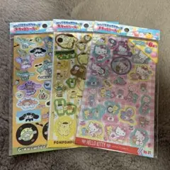 サンリオキャラクターズ キラッとシール3 3点セット
