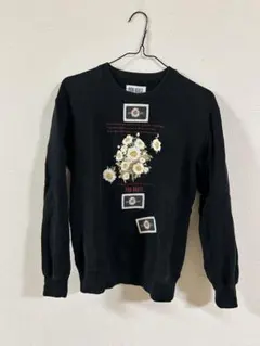 PINK HOUSE ブラック トレーナー