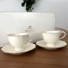 NARUMI ナルミ HELIOS ヘリオス カップ＆ソーサー 2客セット 箱付