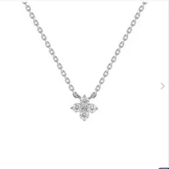 シルバー 星型ペンダント ネックレス