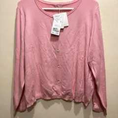 46♡Rose Tiaraピンク カーディガン
