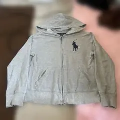 POLO RALPH LAUREN ビッグポニー 短丈 ジップパーカー Y2K