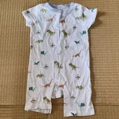 【SHIPS】恐竜柄ベビーロンパース　80cm 男の子のサムネイル
