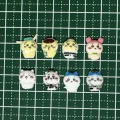 ネイルパーツ　デコ　キャラクター　ちいかわ　8個セットのサムネイル