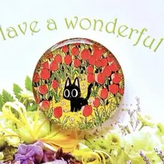 NO 681レジン ヘアゴム ブローチ ハンドメイド 猫ちゃん - メルカリ