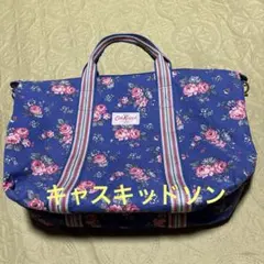 値下げ　キャスキッドソン⭐︎花柄 大きめバック⭐︎マザーズバッグ⭐︎軽量/旅行にも