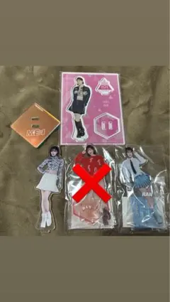 石井蘭　アクスタ3点セット