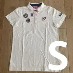 MASTER BUNNY EDITION ゴルフポロシャツ ホワイト Sサイズ