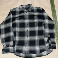 メンズ チェック柄 長袖シャツ ネルシャツ