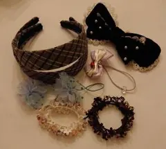 ヘアアクセサリー 8点セット