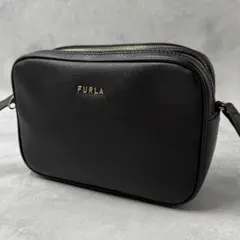 フルラ ショルダーバッグ カメラバッグ リリー 斜めがけ 黒