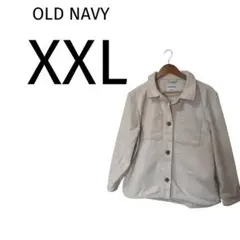 OLD NAVY ジャケット [XXL]アイボリー 大きいサイズ レディース