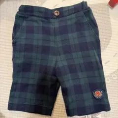 ミキハウス 半ズボン チェック柄 90cm