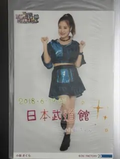 【美品】2018年春ツアー 日替わりA5ワイドサイズ生写真 小田さくら