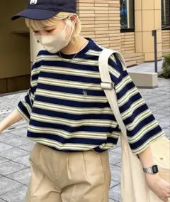 【U.S. POLO ASSN.】ボーダー半袖Tシャツ　CPCMのサムネイル