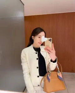 【新品】ZARA パイピングシール入りニットジャケット　ザラ